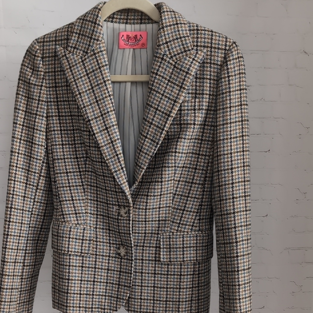 Plaid Women's Blazer